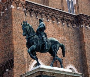 Colleoni, estatua ecuestre de Verrocchio, Venecia, Italia